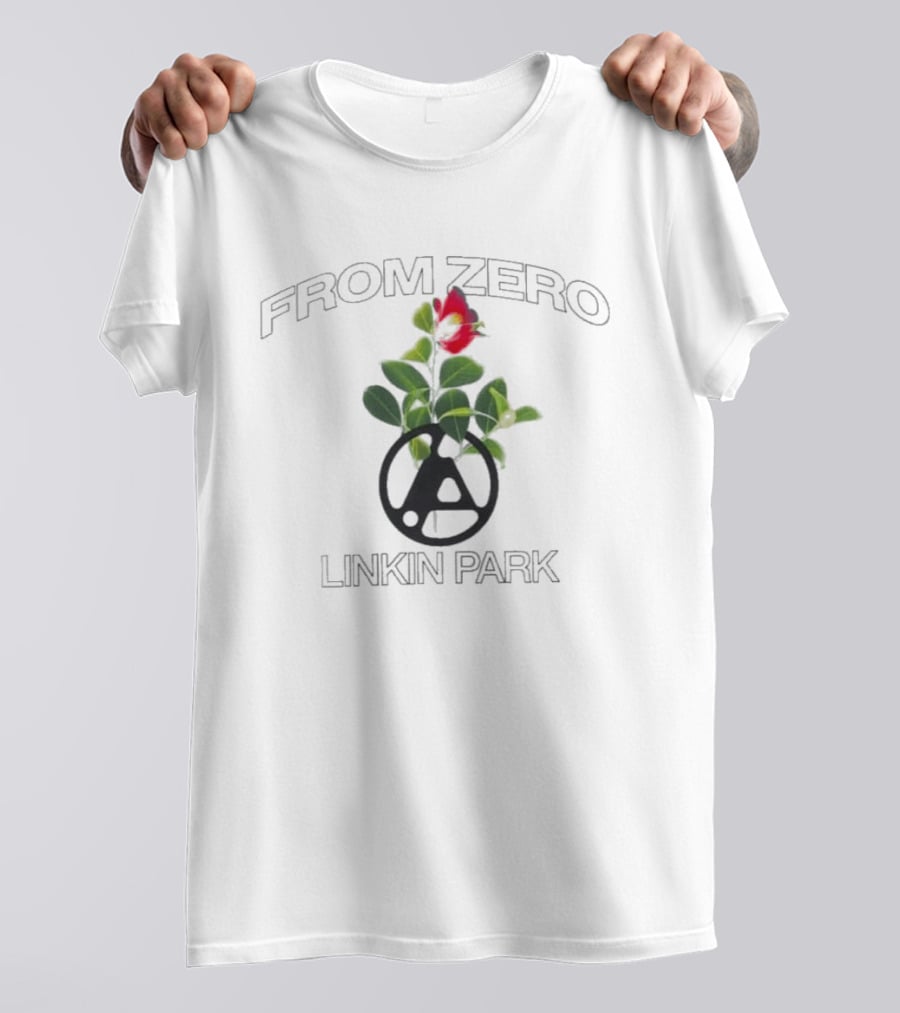 Linkin Park From Zero Floral Makoto Azuma Camellia 2026 Collaboration T-Shirt
