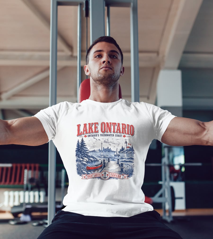 Lake Ontario Ontario's Freshwater Coast Great Lakes Canada Souvenir T-Shirt