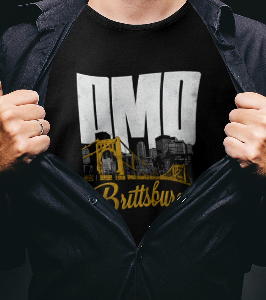 DMO Britt Baker Brittsburgh City Skyline Bridge T-Shirt