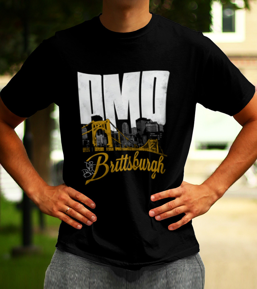 DMO Britt Baker Brittsburgh City Skyline Bridge T-Shirt