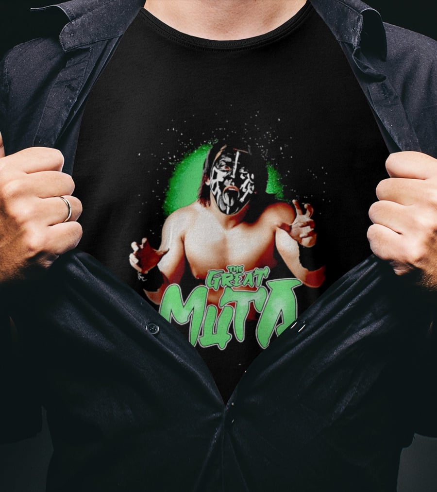 Great Muta Wrestling Legend Face Paint T-Shirt
