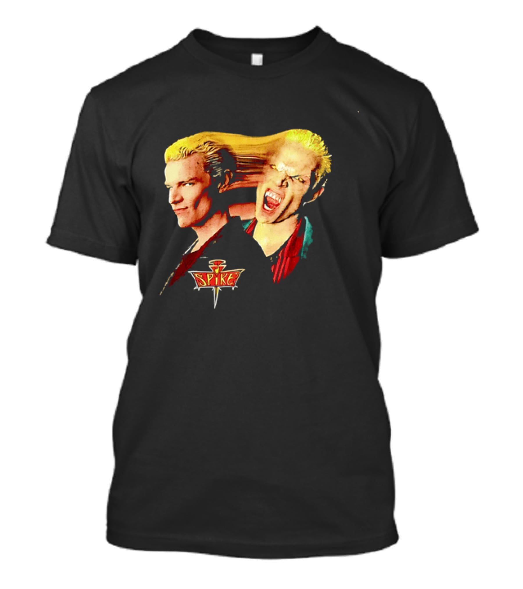 Spike Buffy The Vampire Slayer Movie Iconic Blond Vampire Characterística T-Shirt