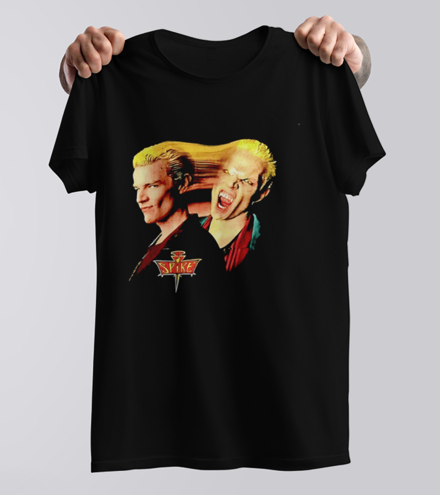 Spike Buffy The Vampire Slayer Movie Iconic Blond Vampire Characterística T-Shirt
