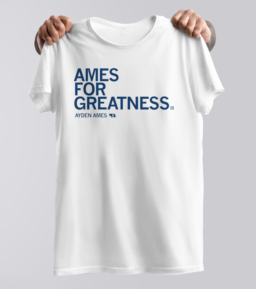 Ames For Greatness Ayden Ames Creighton Bluejays Number 9 T-Shirt