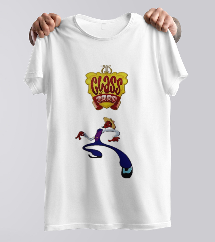 Class Of 3000 Cartoon 2015 Posing Straw Hat Vest T-Shirt