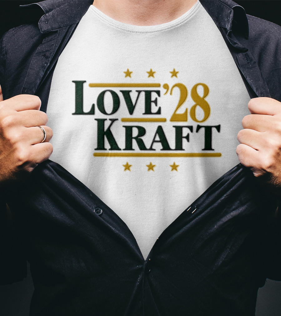 Love '28 Kraft Green Bay Packers T-Shirt
