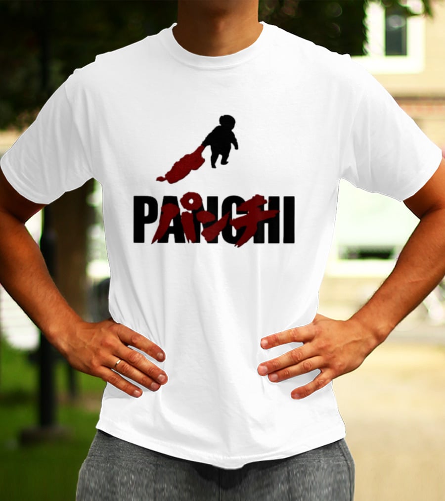 Panchi Monkey Teddy Bear Japanese T-Shirt