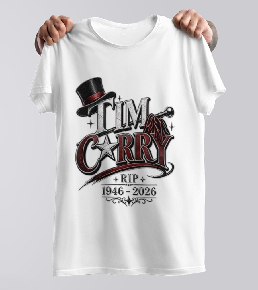 Tim Curry RIP 1946 2026 Top Hat And Cape T-Shirt