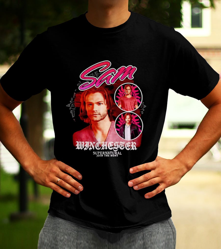 Sam Winchester Supernatural Join The Hunt T-Shirt