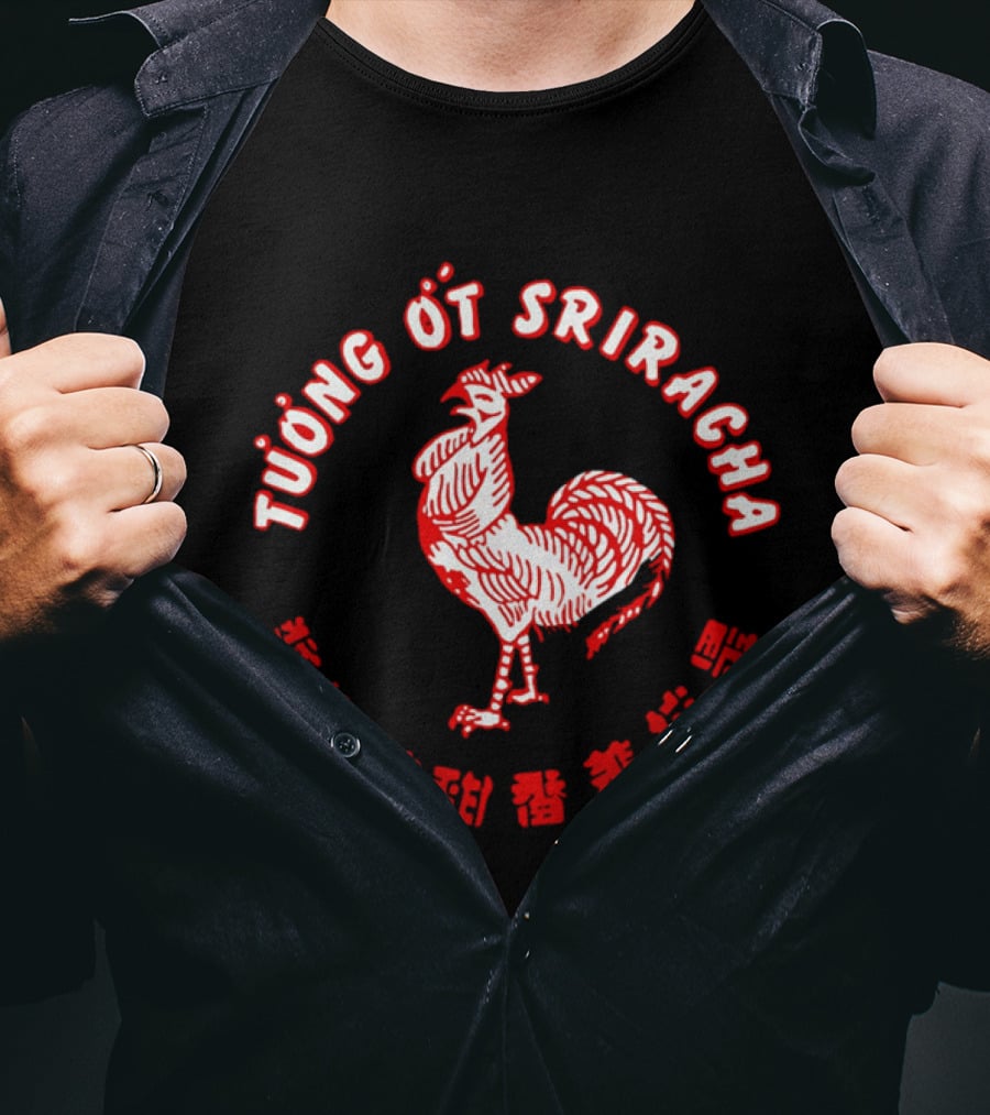 The Accountant Ben Affleck Tuong Ot Sriracha Rooster T-Shirt