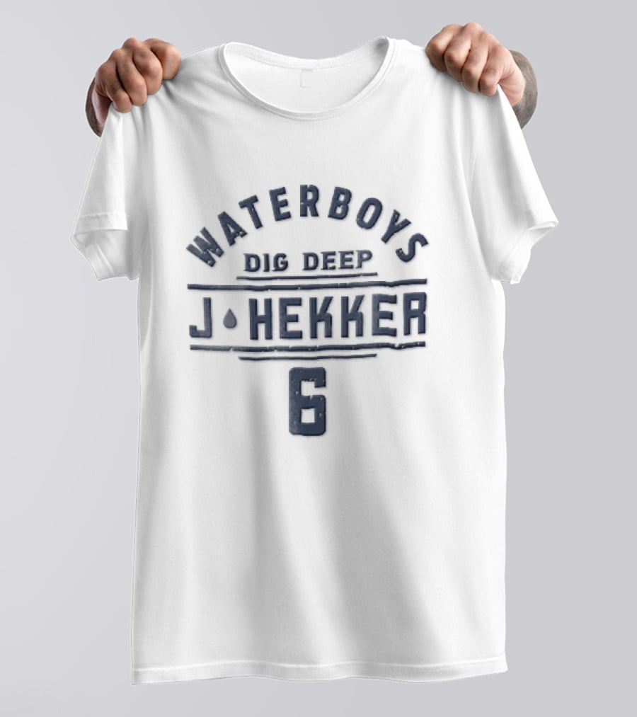 Waterboys Dig Deep J. Hekker Number 6 T-Shirt