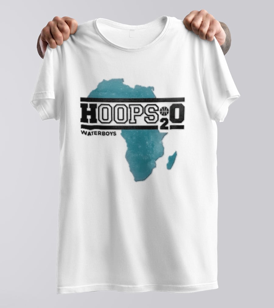 Waterboys Hoops H2o Distressed Africa Continent Map T-Shirt