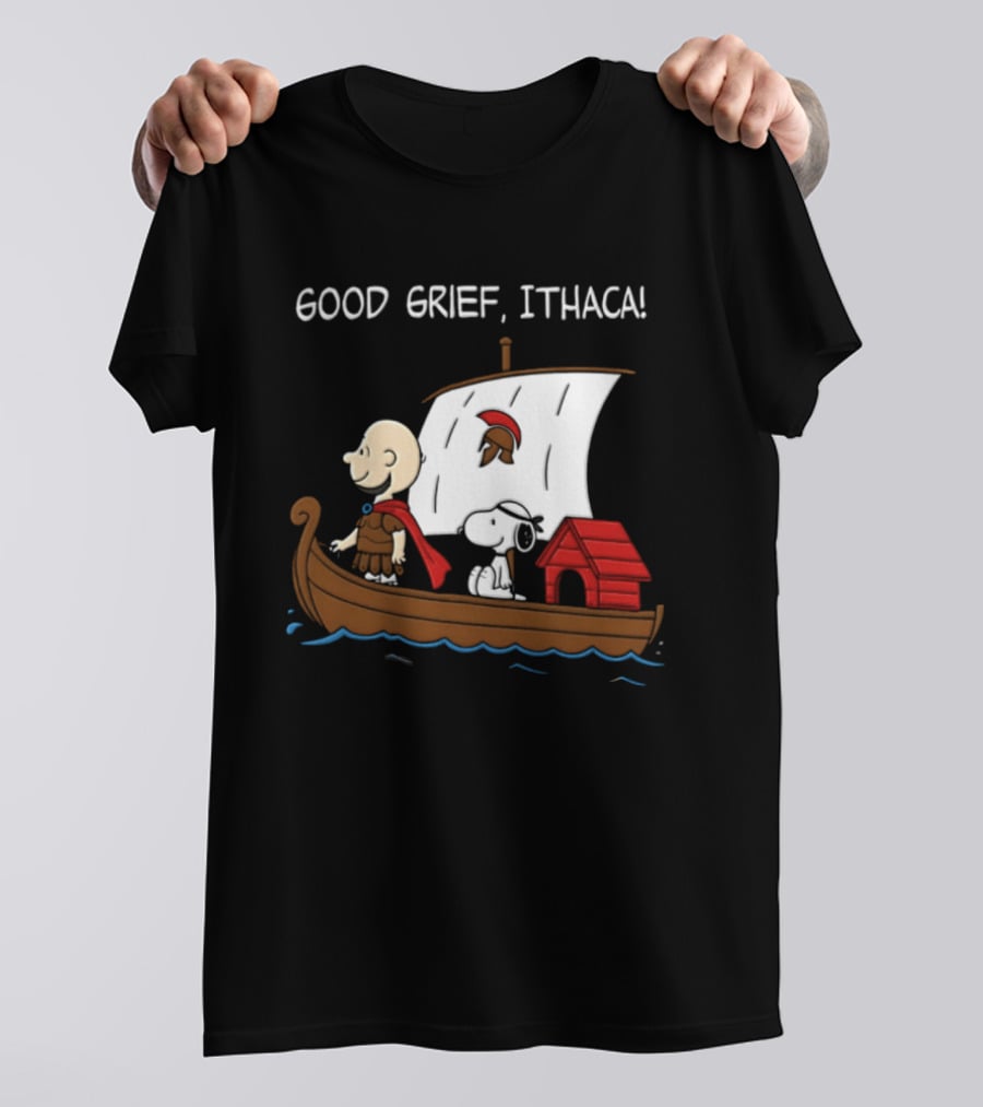 Good Grief Ithaca Charlie Brown Snoopy Peanuts T-Shirt