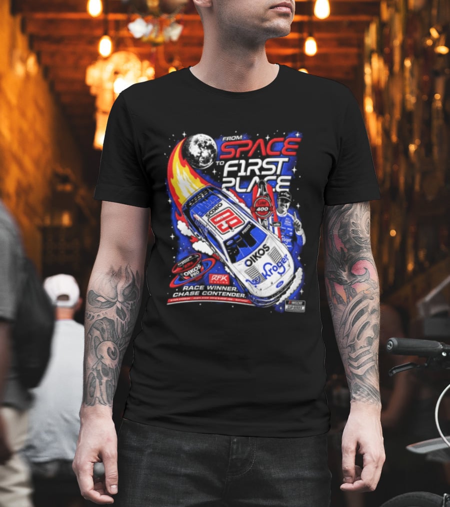 Ryan Preece Space To First Kroger RFK Racing 09 T-Shirt