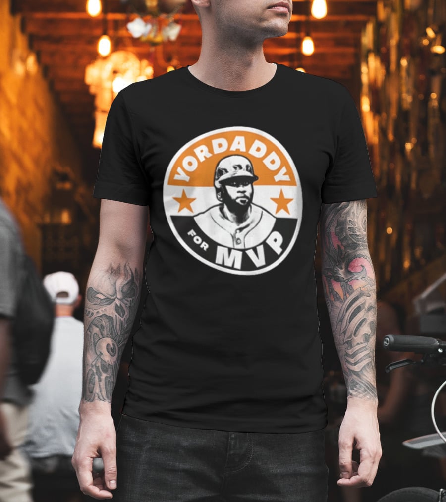 Yordan Alvarez Yordaddy MVP Baseball Star T-Shirt