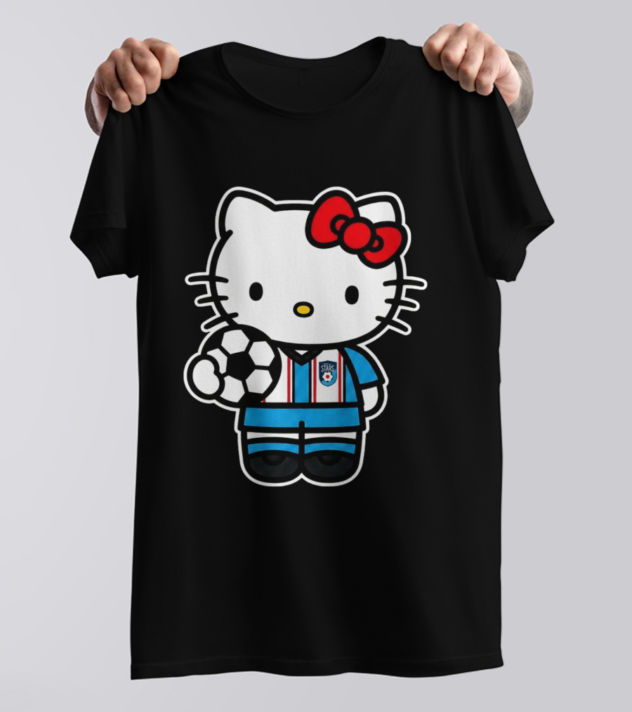 Hello Kitty Chicago Soccer Stars Team Collaboration T-Shirt