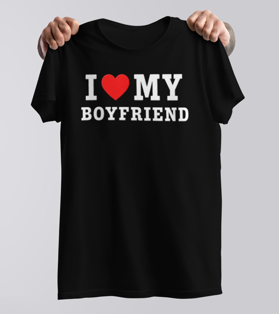 I Heart My Boyfriend Trinity Rodman T-Shirt