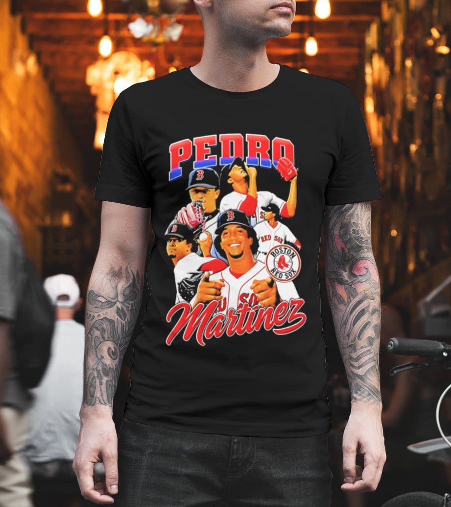 Pedro Martinez Boston Red Sox MLB Legends 2026 T-Shirt