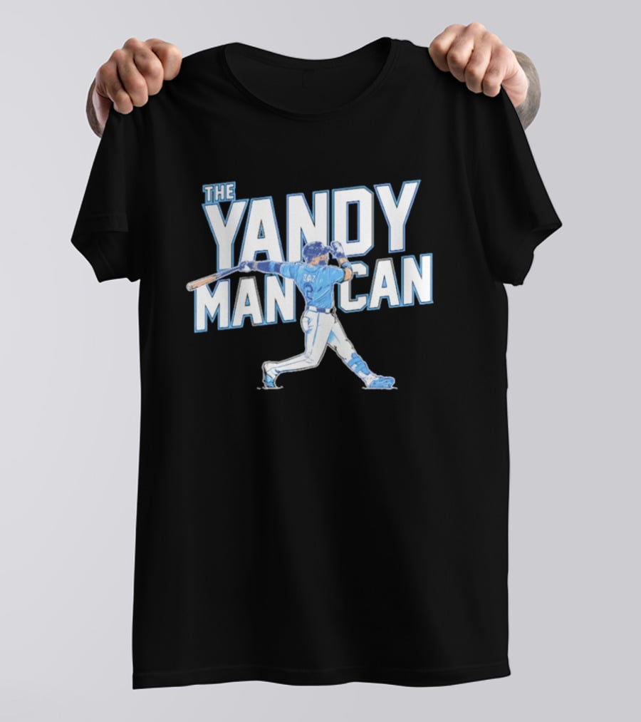 The Yandy Man Can Yandy Diaz Tampa Bays Baseball T-Shirt