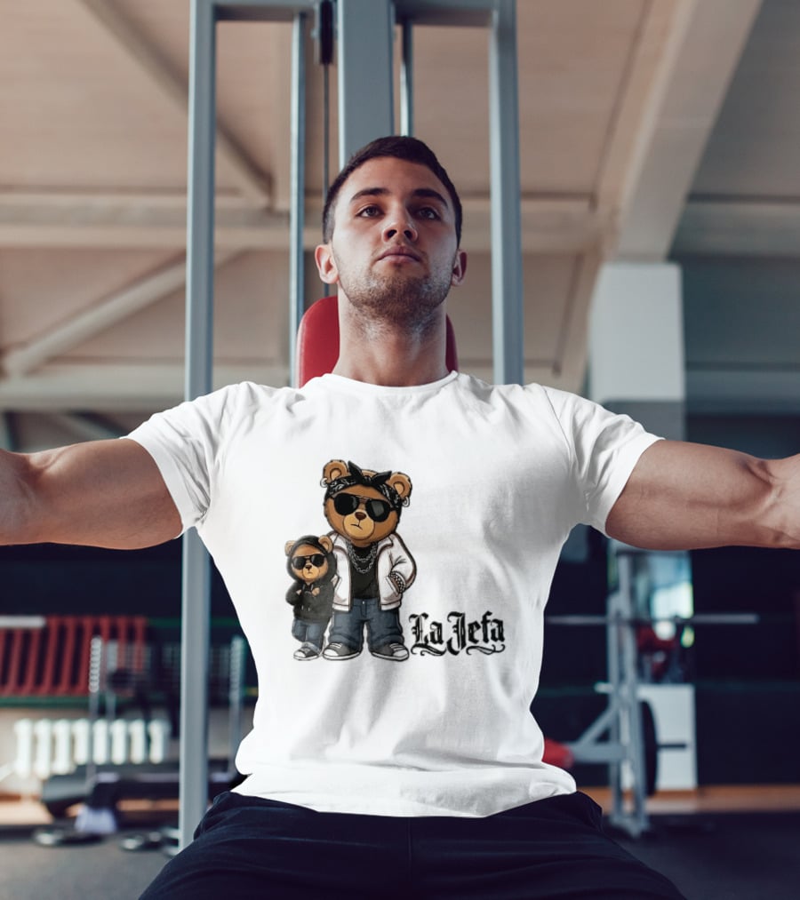La Jefa Gangster Bears With Bandanas And Sunglasses T-Shirt