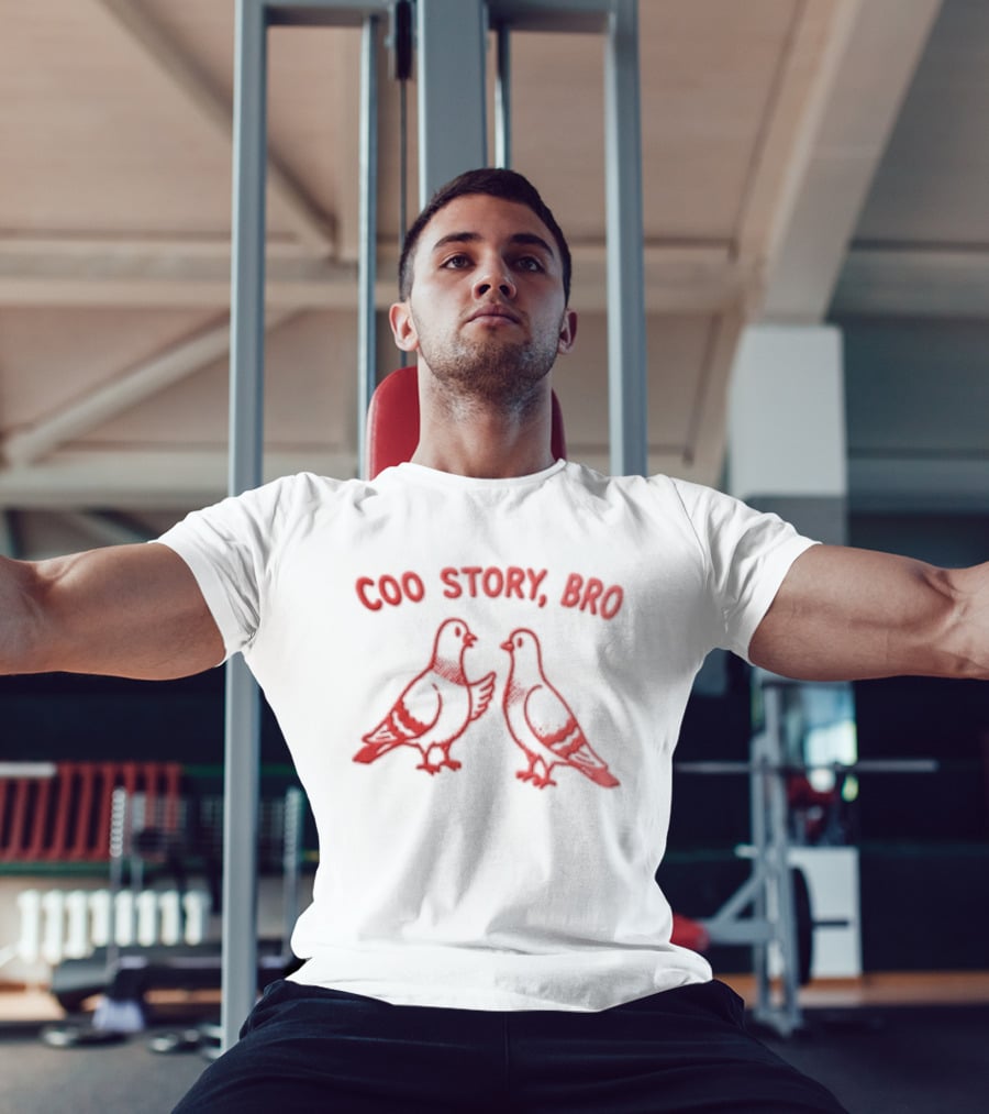 Coo Story Bro Pigeon Humor Two Birds T-Shirt