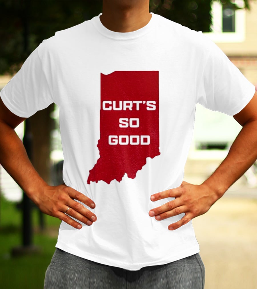 Indiana Hoosier Football Curt's So Good T-Shirt