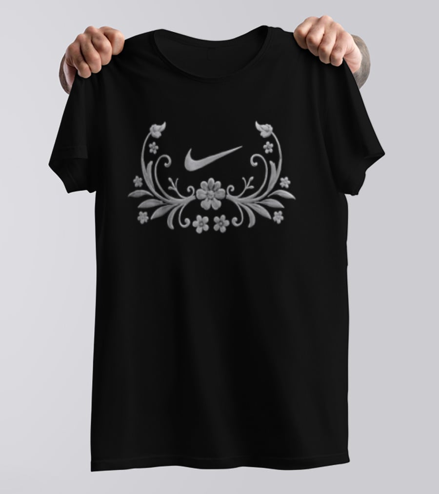 Alex Eala Nike Tennis Floral Scrollwork T-Shirt