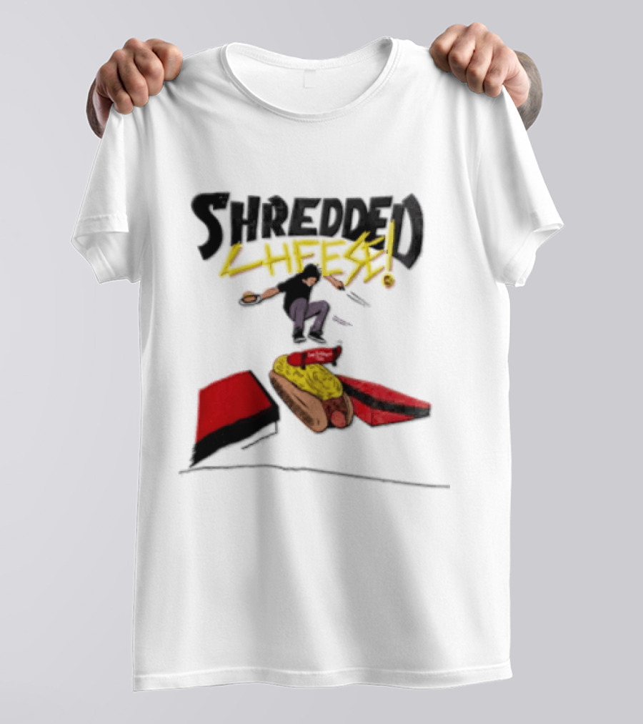 Shredded Cheese Chili Skateboard Camp Washington T-Shirt