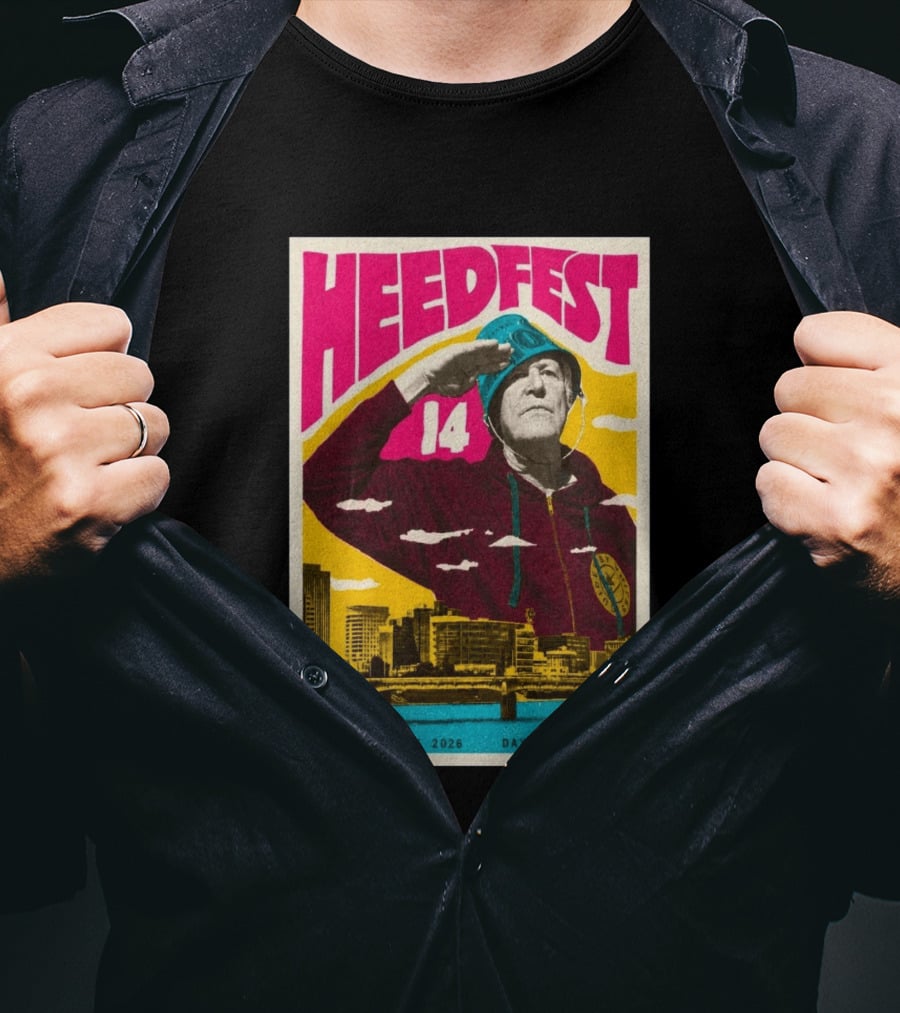 HeedFest 14 September 3 6 2026 Dayton Ohio USA T-Shirt