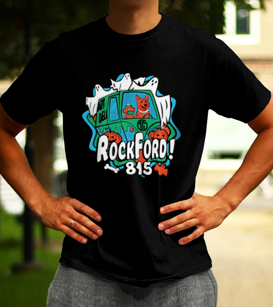 Rockford Art Detective Snack Break 815 T-Shirt