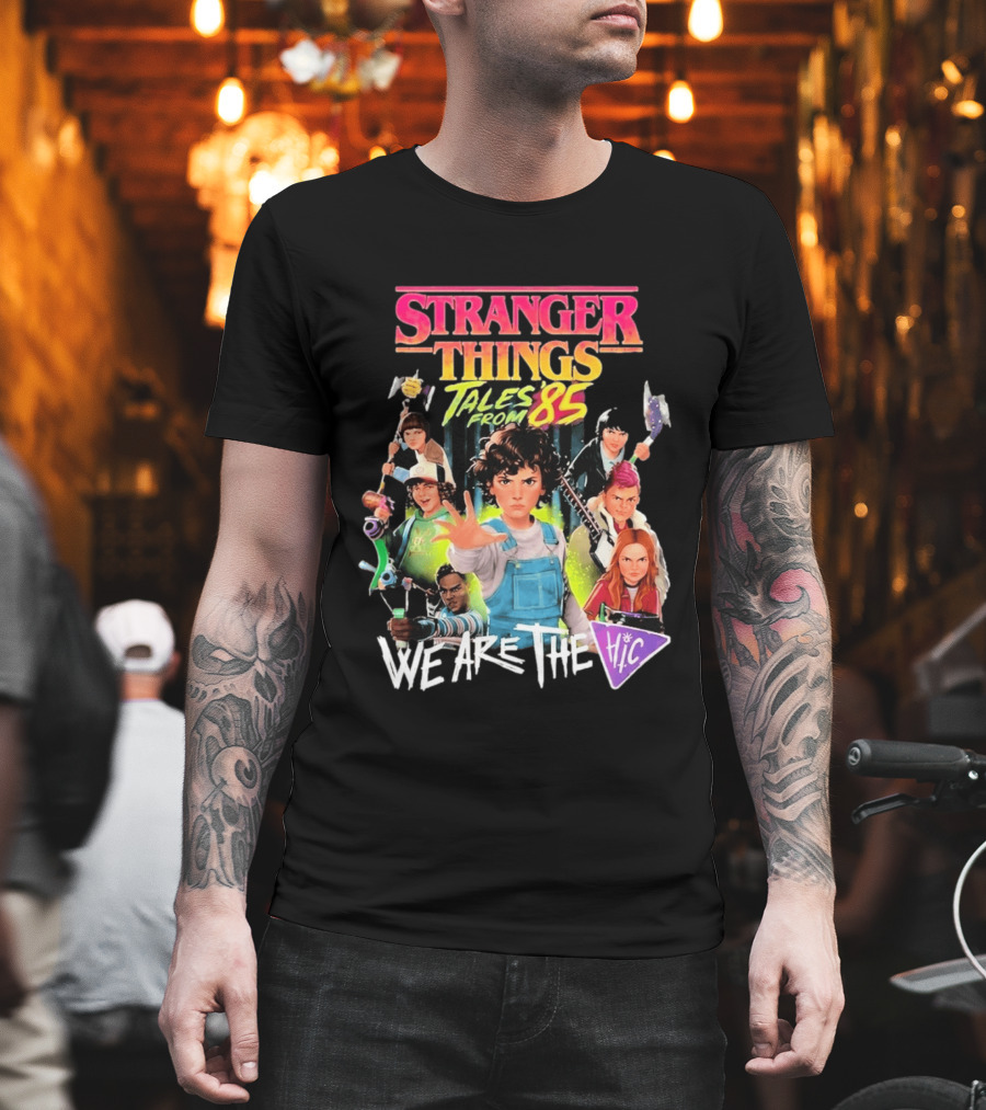 Stranger Things Tales From 85 We Are The Hellfire Club Characters And Adventure T-Shirt