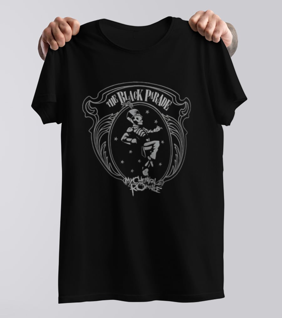 The Black Parade Skeleton Marching My Chemical Romance T-Shirt