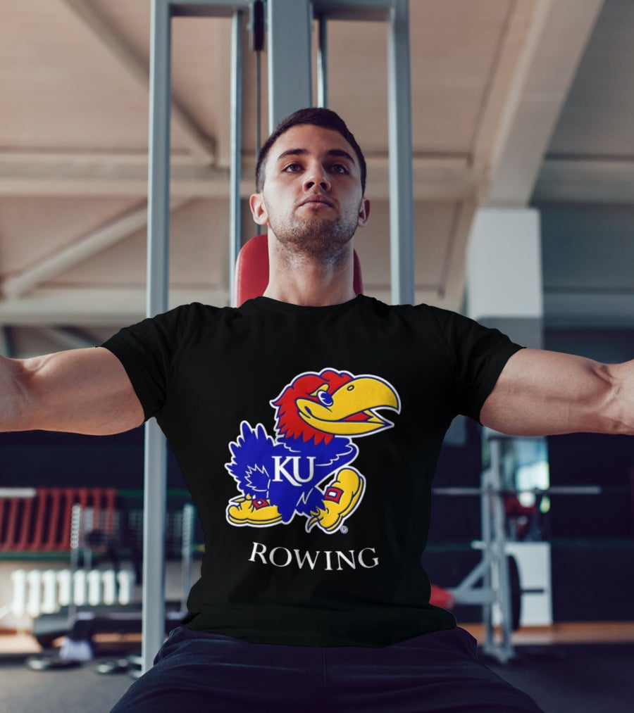 Kansas Jayhawks KU Rowing T-Shirt