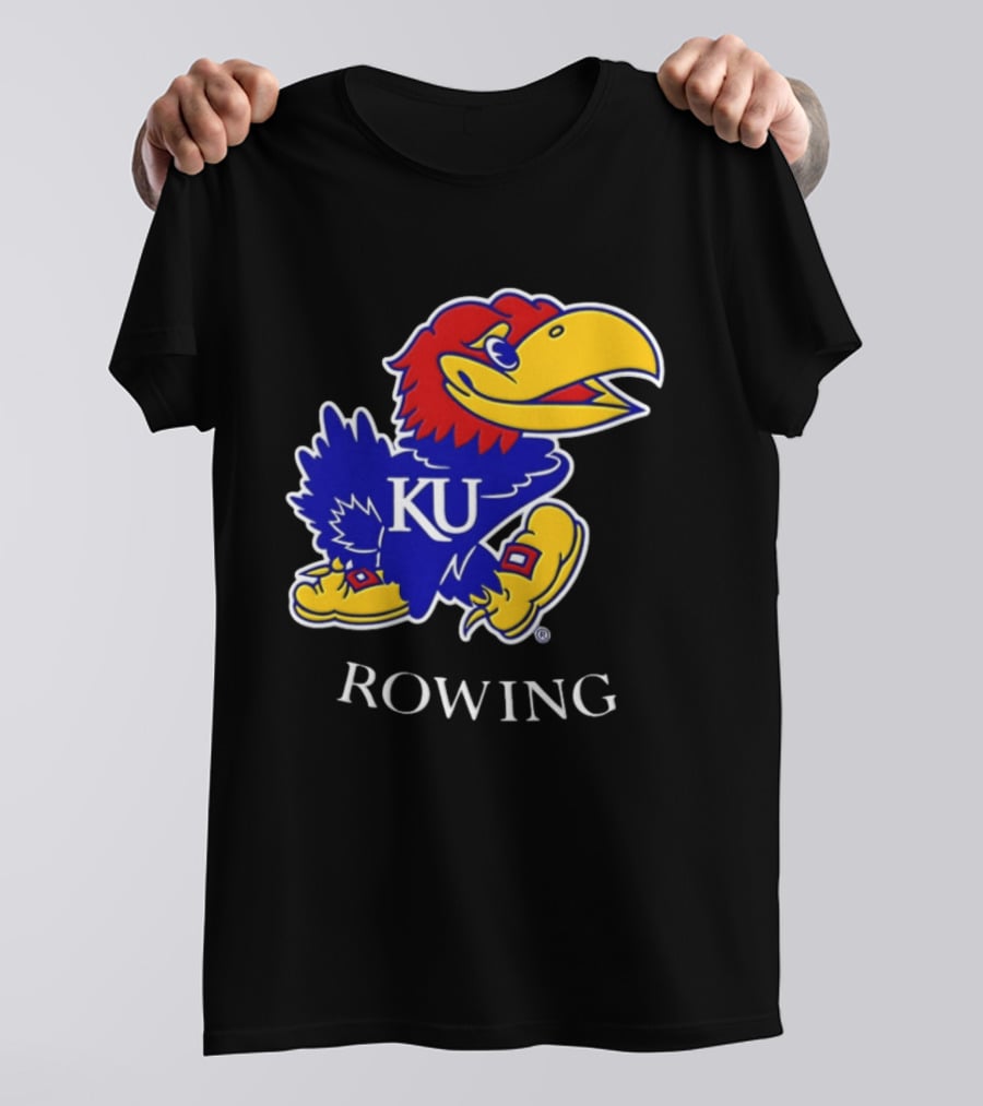 Kansas Jayhawks KU Rowing T-Shirt