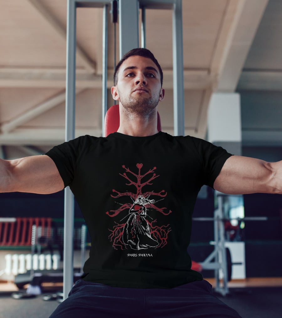 Paris Paloma The Fatal Flaw Heart Tree T-Shirt