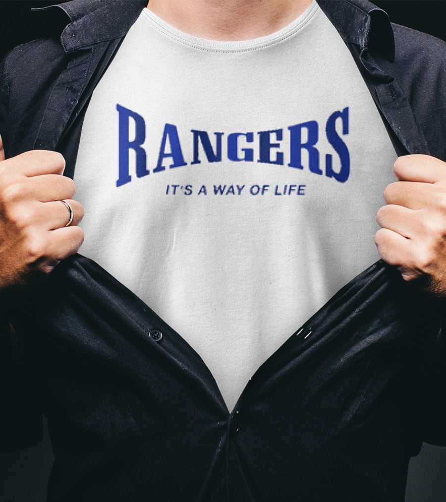 Rangers It's A Way Of Life Football Fan T-Shirt
