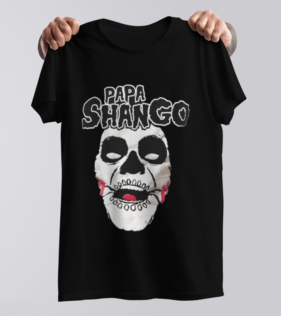 Papa Shango WWE Iconic Face Paint T-Shirt