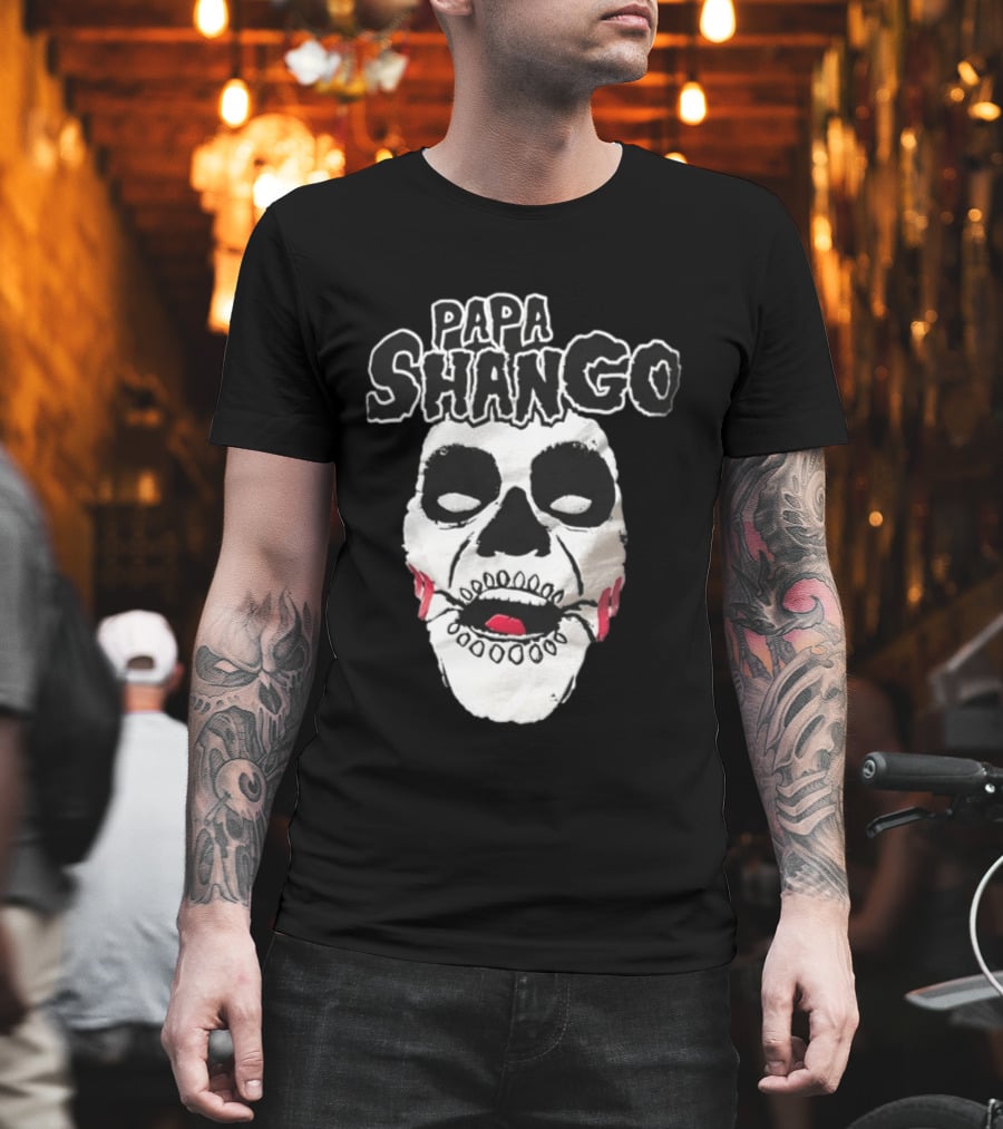 Papa Shango WWE Iconic Face Paint T-Shirt