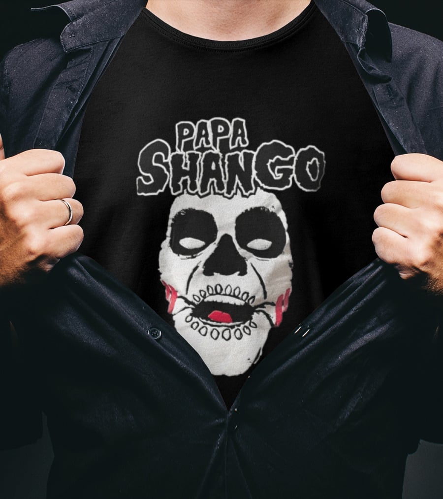 Papa Shango WWE Iconic Face Paint T-Shirt