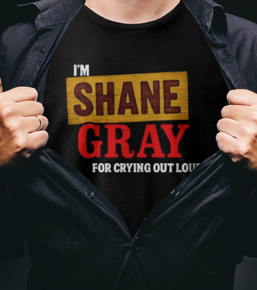 I'm Shane Gray For Crying Out Loud Joe Jonas Camp Rock T-Shirt