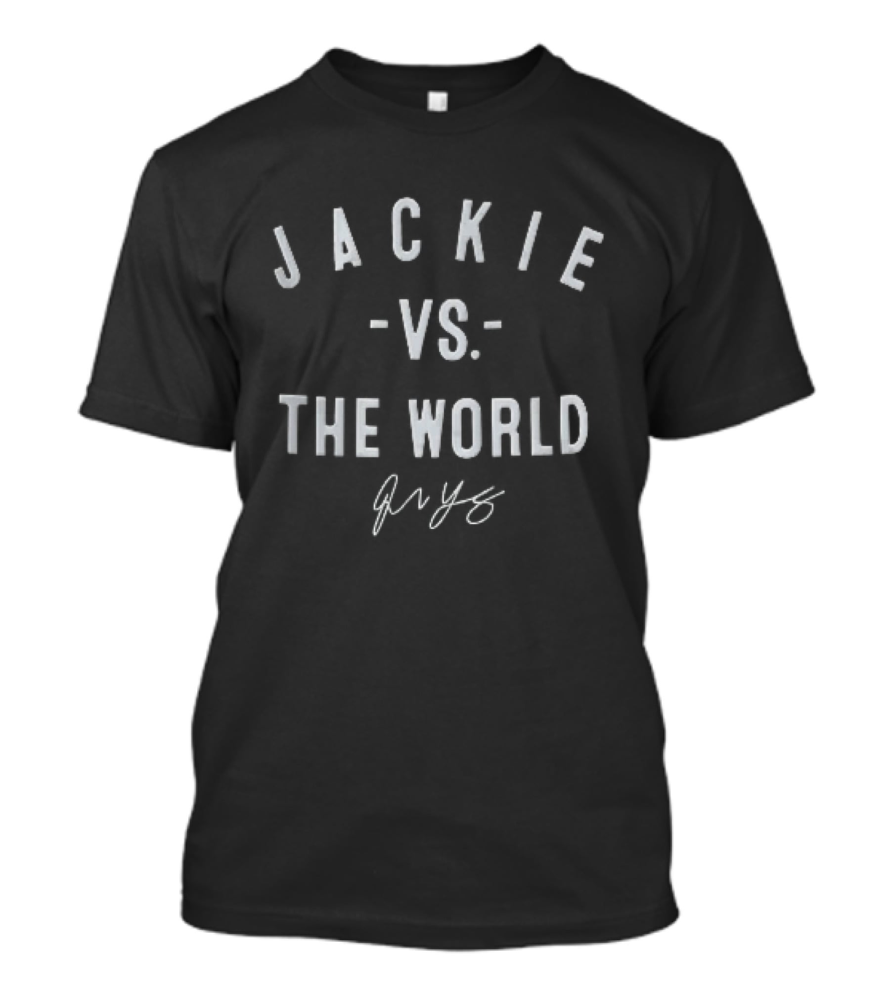 Jackie Vs The World Young Arc Script T-Shirt