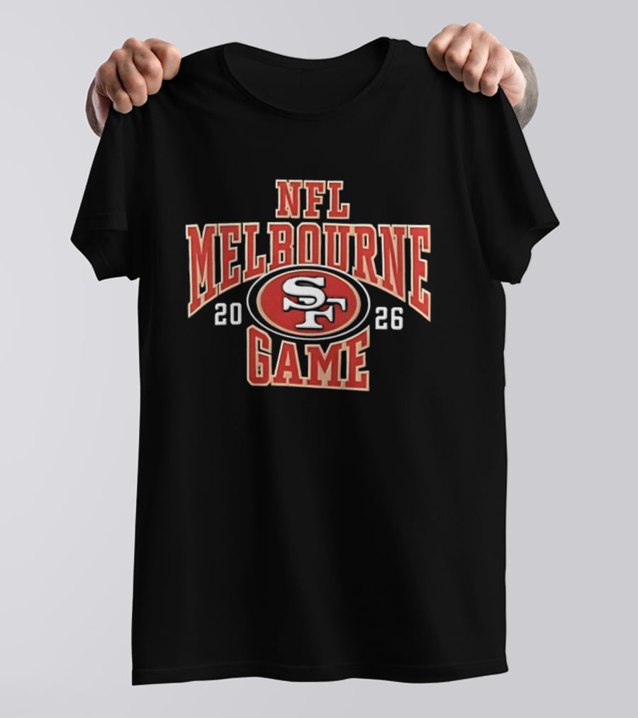 San Francisco 49ers NFL Melbourne Game 2026 T-Shirt