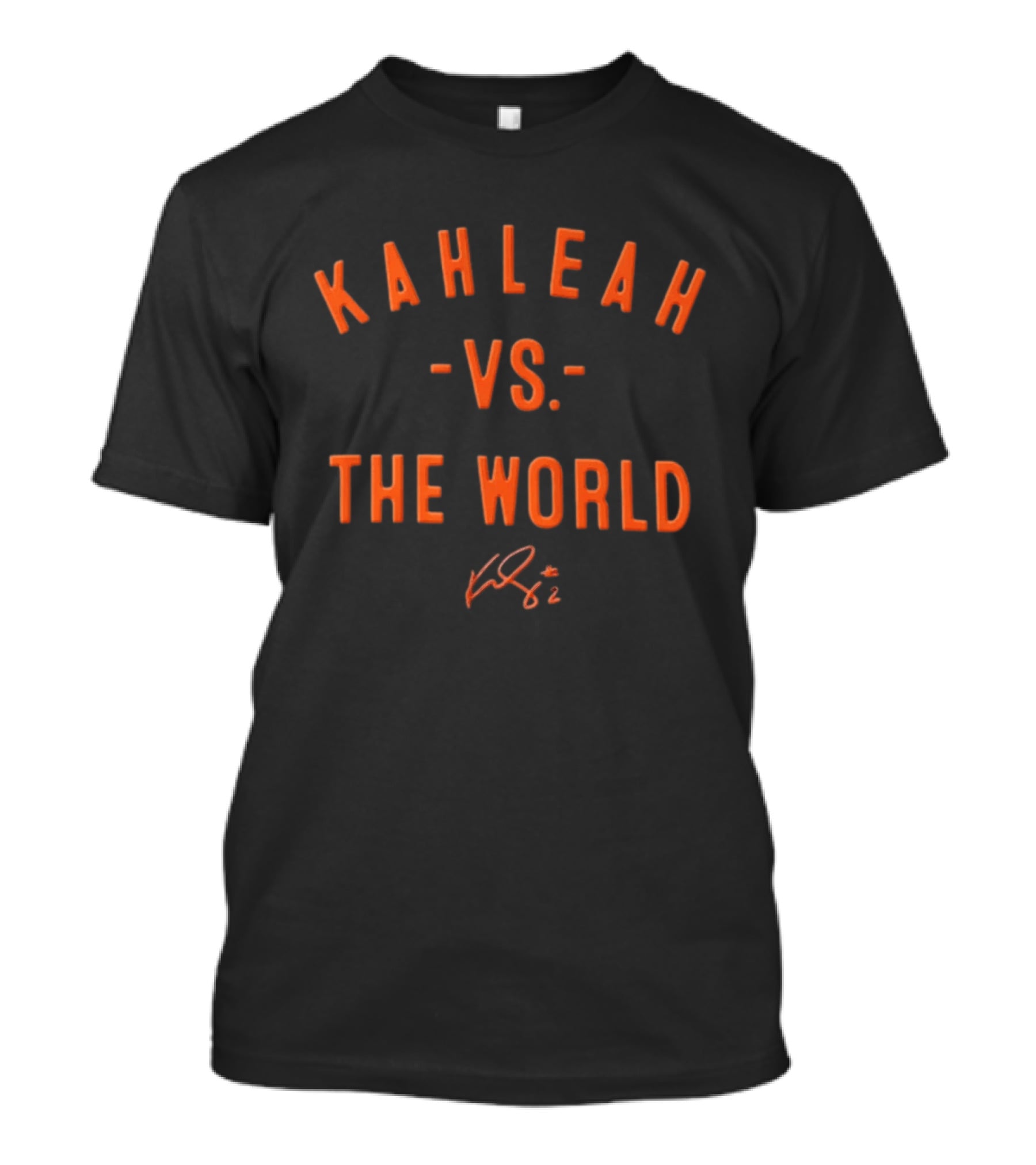 Kahleah Vs The World Signature Basketball T-Shirt