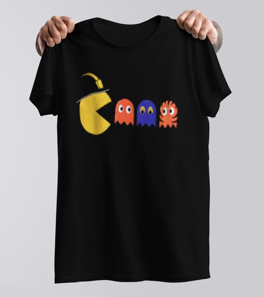 Steel Rivals Pac Man Ghosts T-Shirt