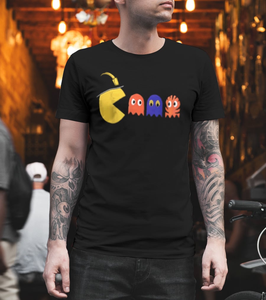 Steel Rivals Pac Man Ghosts T-Shirt
