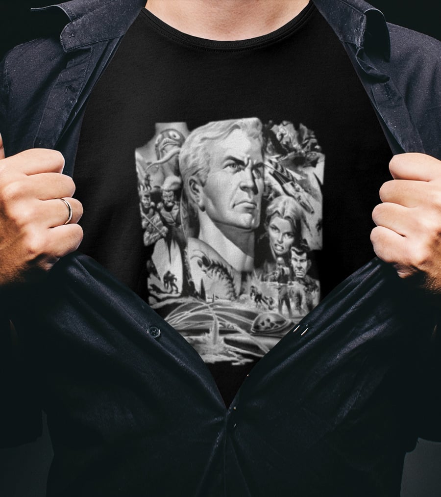 The Trigan Empire Sci Fi Adventure Comic Art Exploration T-Shirt