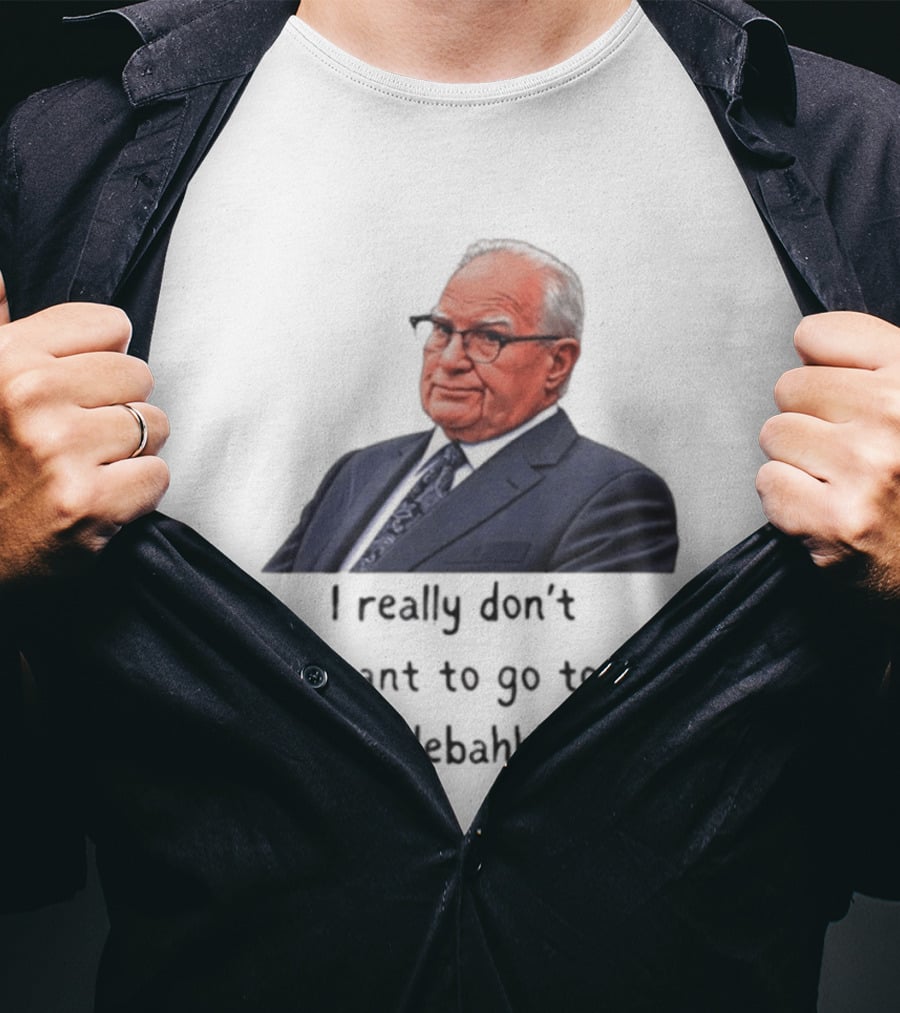 Kevin Reddington I Really Don't Want To Go To Sidebahhh Sidebar T-Shirt