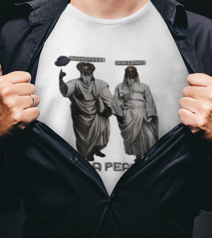 LA Peace Kai Cenat Speed Greek Statue Fashion Vibe T-Shirt