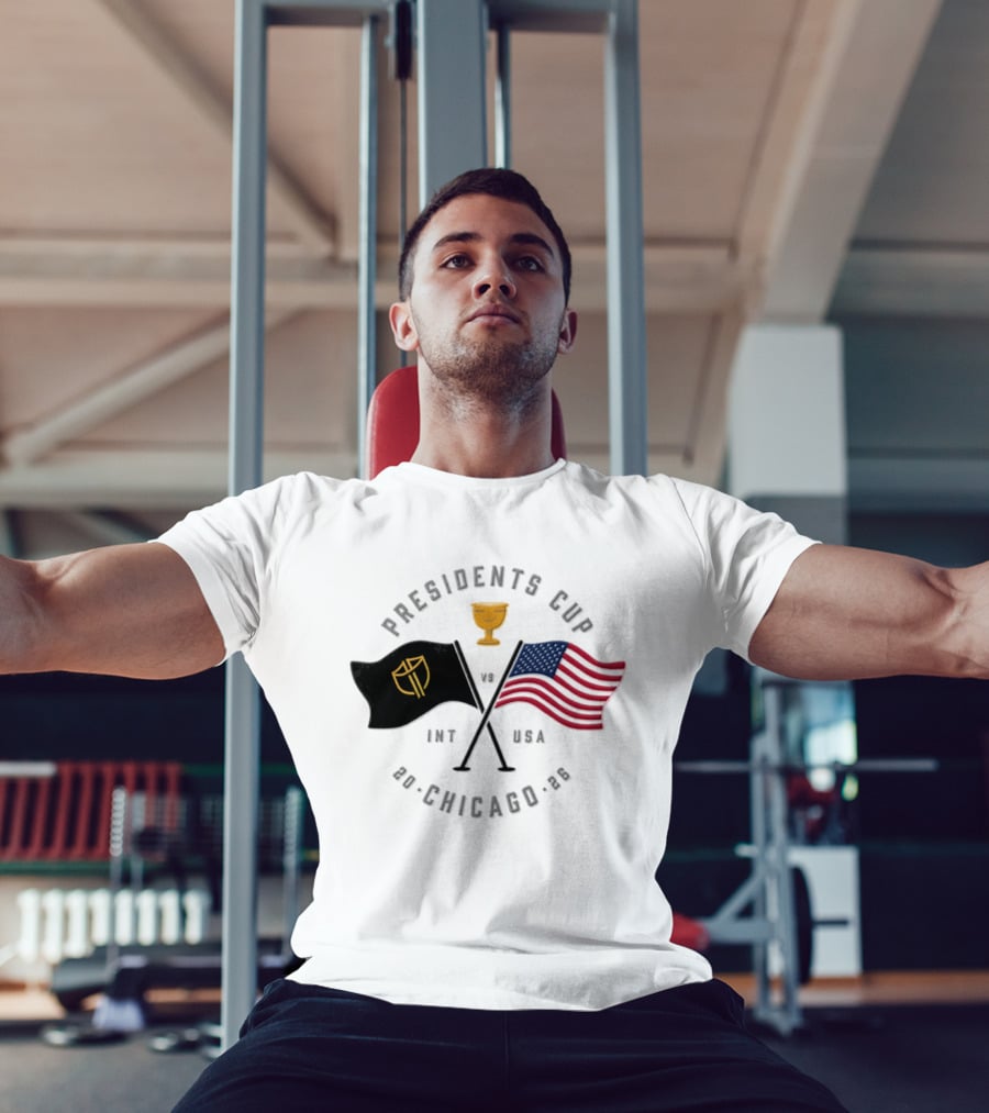 Presidents Cup Int Vs USA Chicago 2026 Golf Tournament T-Shirt
