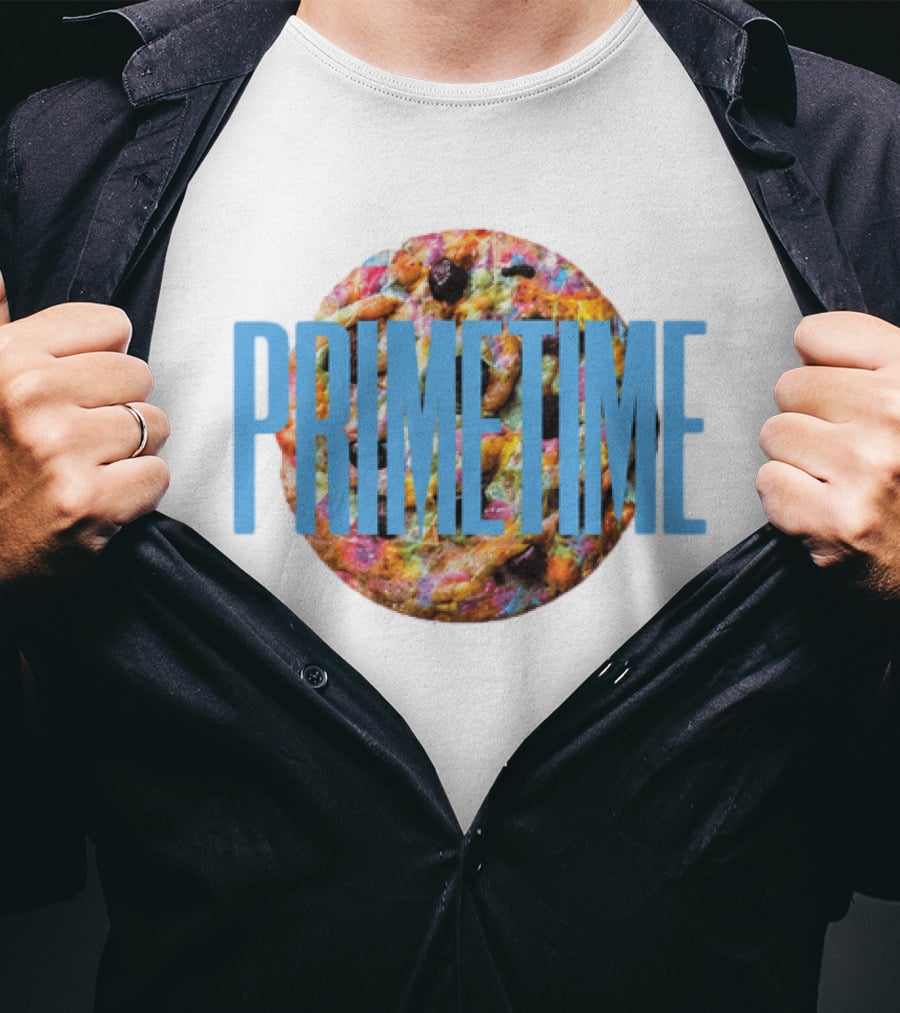 Primetime Colorful Cookie Theme Robert Pattinson T-Shirt